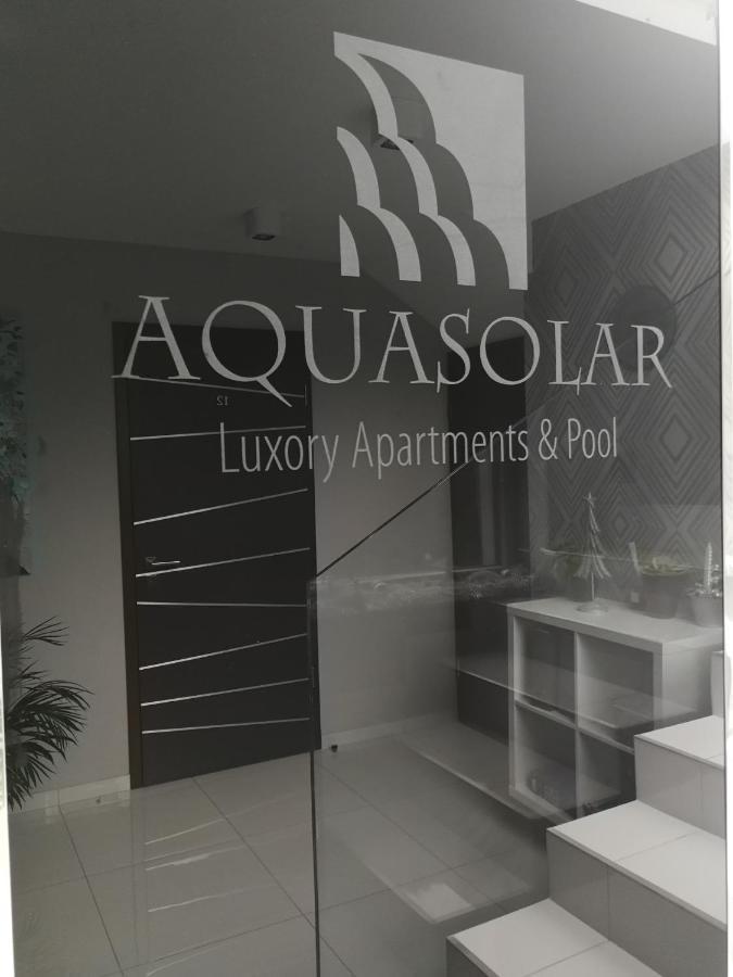 Aqua Solar Apartmanhaz Miskolc Bagian luar foto