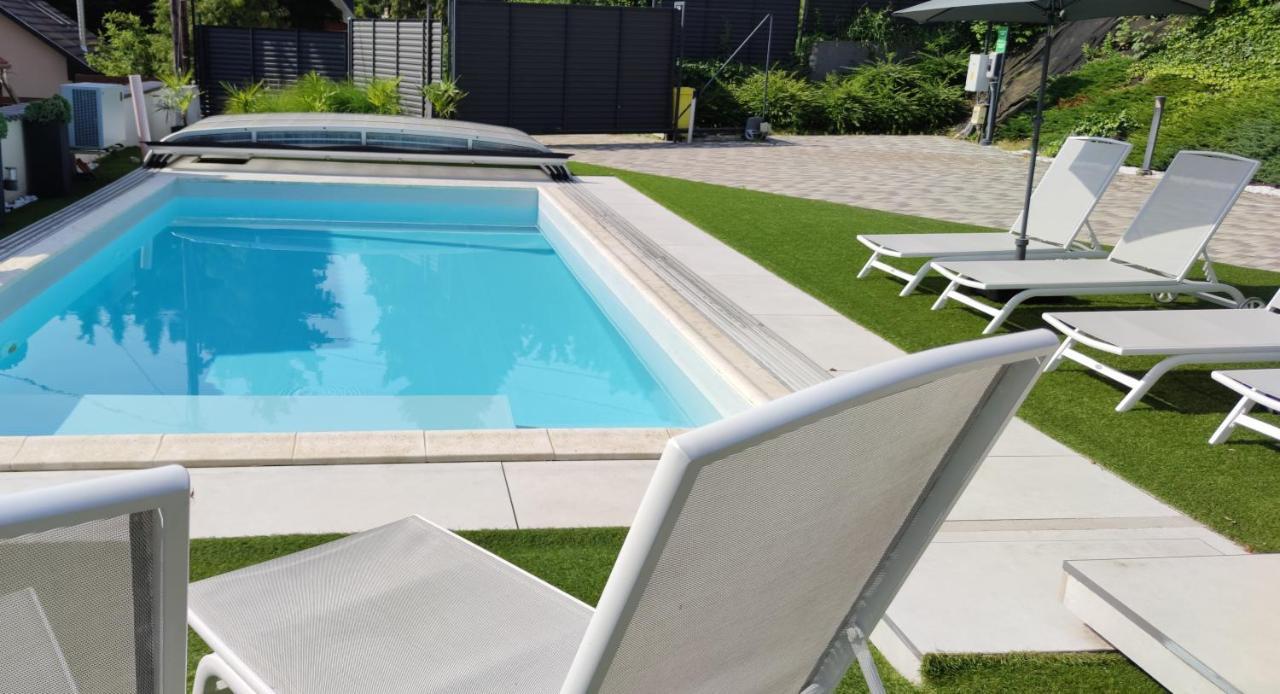 Aqua Solar Apartmanhaz Miskolc Bagian luar foto